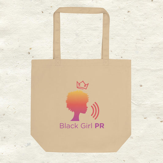 Black Girl PR Organic Cotton Eco Tote Bag - Black Girl PR™